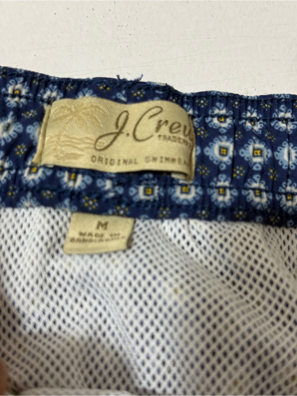 J. crew, beautiful swimming shorts with lots of colors and extra layer - Picture 6 of 15